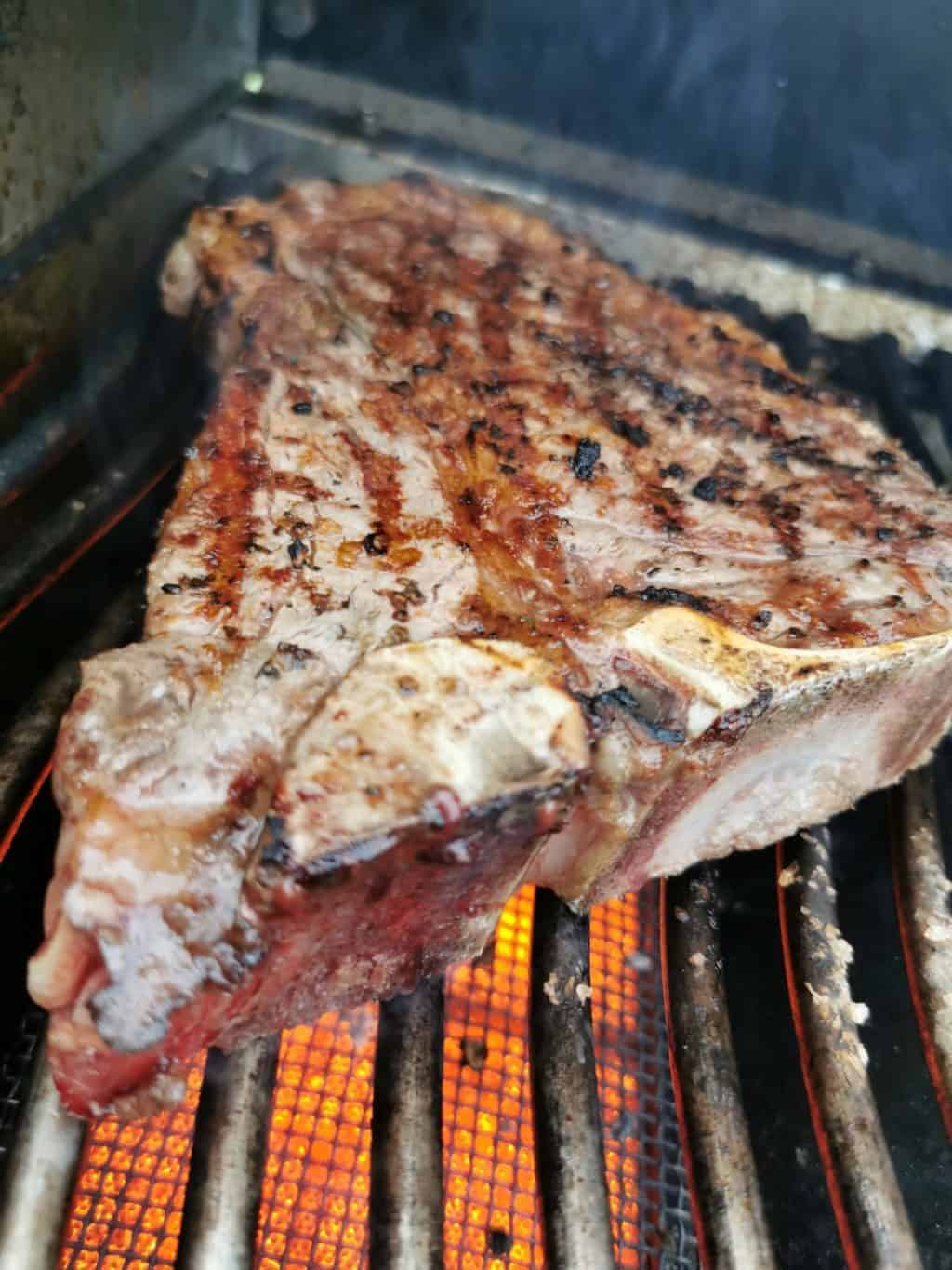 8. Tag T-Bone Steak grillen Corona Tagebuch Bild 2