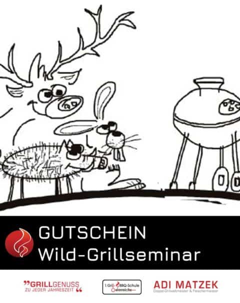Produktbild Gutschein Wild Grillseminar