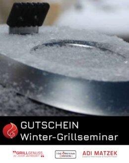 Produktbild Gutschein Winter  Grillseminar